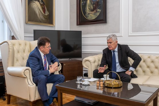 Predsjedavajući Doma naroda dr. Dragan Čović sastao se u Zagrebu s predsjednikom Hrvatske gospodarske komore
